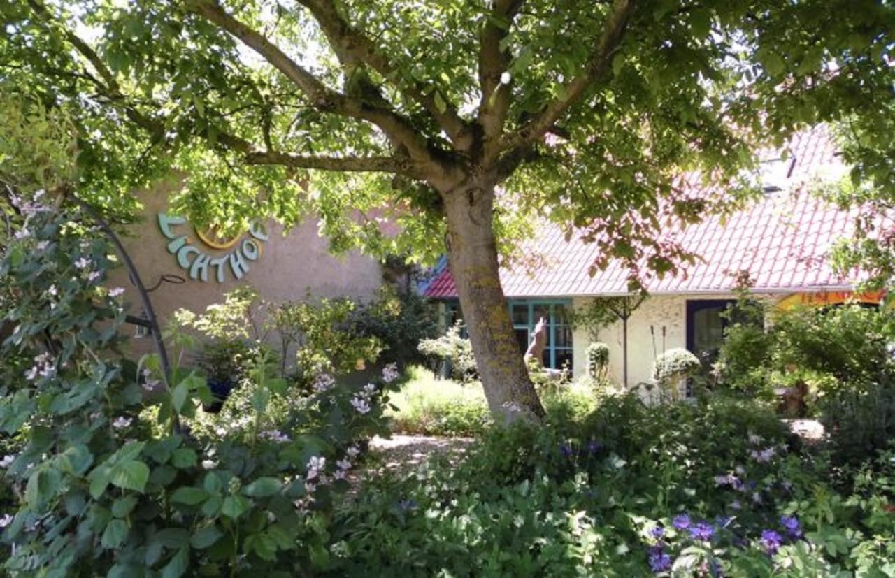Gastehaus Und Cafe - Lichthof Hotel Ottendorf  Luaran gambar